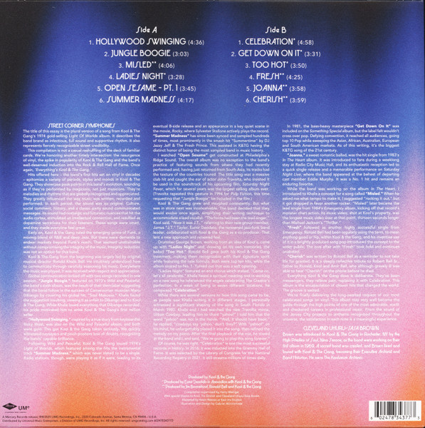 Kool & The Gang – Greatest Hits Vinilo, LP, Compilation, Stereo ( nuevo ) - Imagen 2