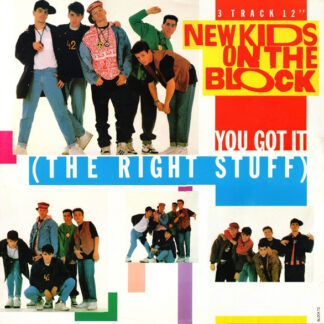 New Kids On The Block – You Got It (The Right Stuff)    Vinilo, 12", 45 RPM, Single    ( epoca )