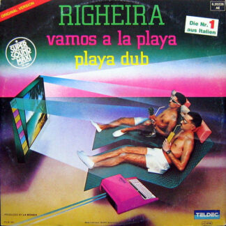 Righeira – Vamos A La Playa    Vinilo, 12", 45 RPM, Maxi-Single, Stereo    ( epoca )
