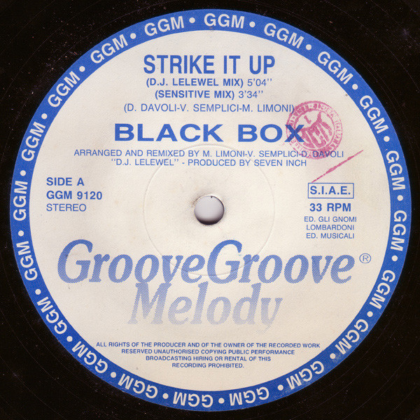 Black Box – Strike It Up Vinilo, 12", 33 ⅓ RPM, Stereo ( epoca )