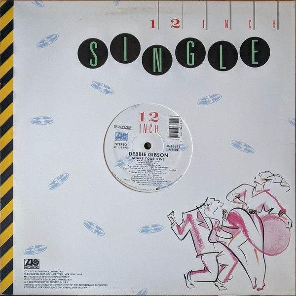 Debbie Gibson – Shake Your Love Vinilo, 12", 33 ⅓ RPM, Single, Generic Sleeve ( epoca ) - Imagen 2