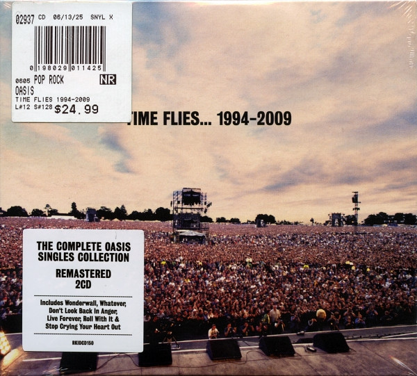 Oasis – Time Flies... 1994-2009 2 x CD, Compilation, Reissue, Remastered ( nuevo )