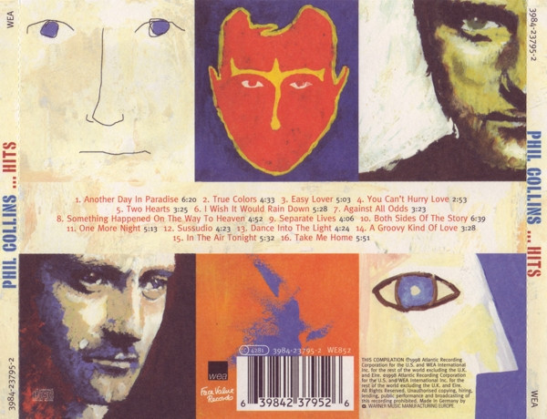 Phil Collins – ...Hits CD, Compilation ( nuevo ) - Imagen 2