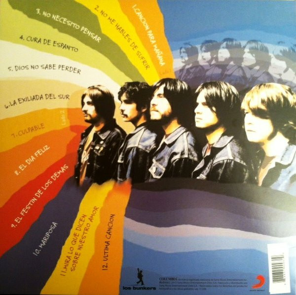 los bunkers – La Culpa Vinilo, LP, Album Vinilo, 7" ( nuevo ) - Imagen 2