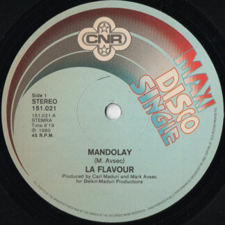 La Flavour – Mandolay    Vinilo, 12", Maxi-Single, 45 RPM     ( epoca )