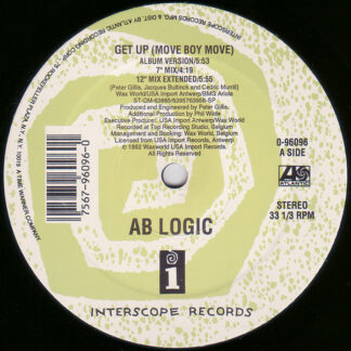 AB Logic – Get Up (Move Boy Move)     Vinilo, 12", 33 ⅓ RPM     ( epoca )
