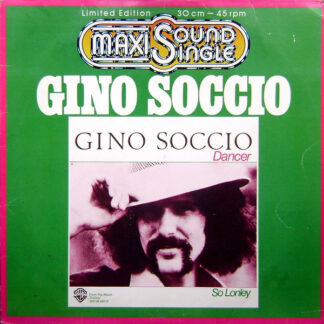 Gino Soccio – Dancer     Vinilo, 12", 45 RPM, Maxi-Single, Limited Edition, Stereo     ( epoca )