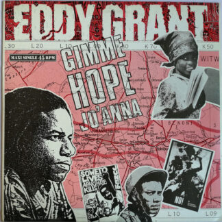 Eddy Grant – Gimme Hope Jo'Anna     Vinilo, 12", 45 RPM, Maxi-Single     ( epoca )