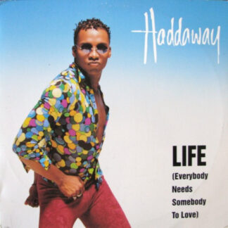 Haddaway – Life (Everybody Needs Somebody To Love)   Vinilo, 12", 33 ⅓ RPM   ( epoca )