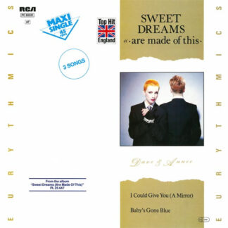 Eurythmics – Sweet Dreams (Are Made Of This)     Vinilo, 12", 45 RPM, Maxi-Single    ( epoca )